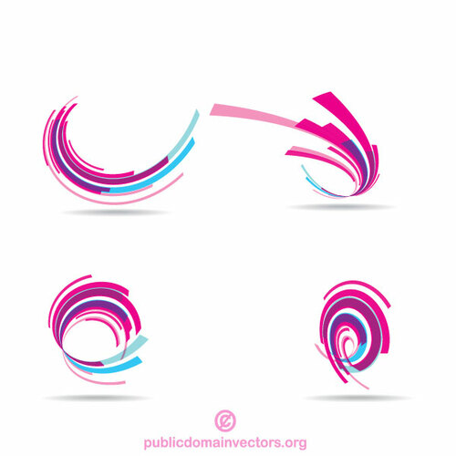 Diseños de logotipo abstracto