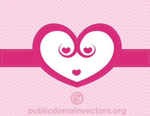 Vector background for Valentine