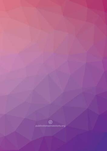 Gráficos poligonais roxos