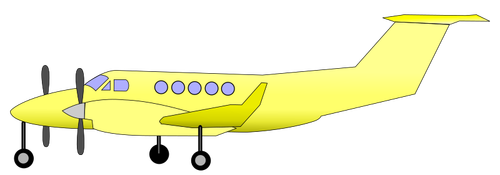पीला विमान छवि