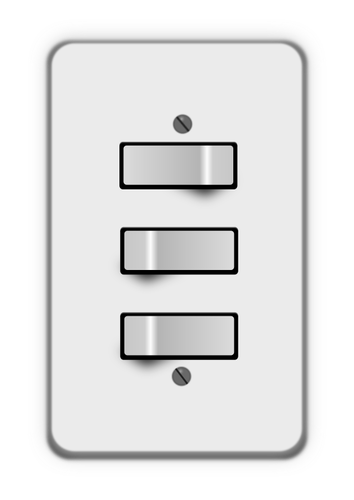 Three light switches