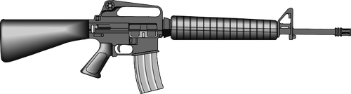 M 16 rifle