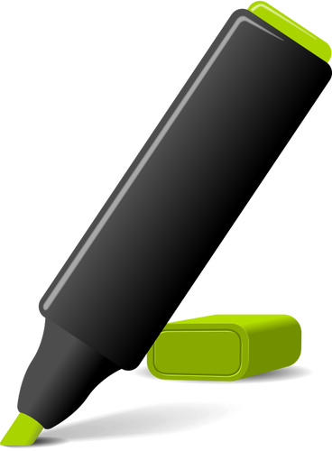 Vector de la imagen del marcador verde