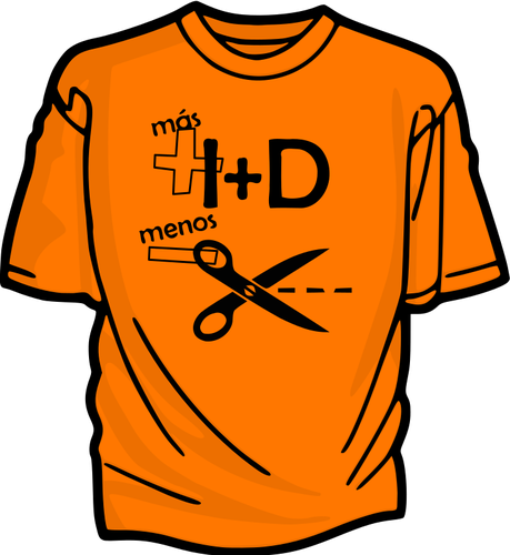 Oranje T-shirt