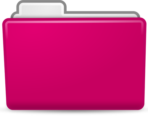 Pink Folder Icon