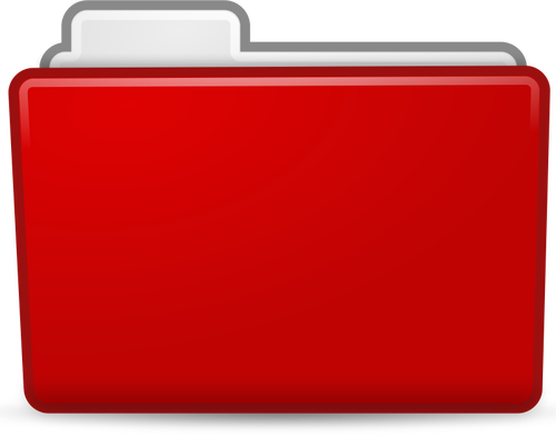 Red folder icon