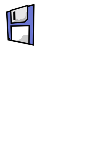 Diskette vector afbeelding