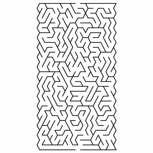 Gráficos de vetor de labirinto