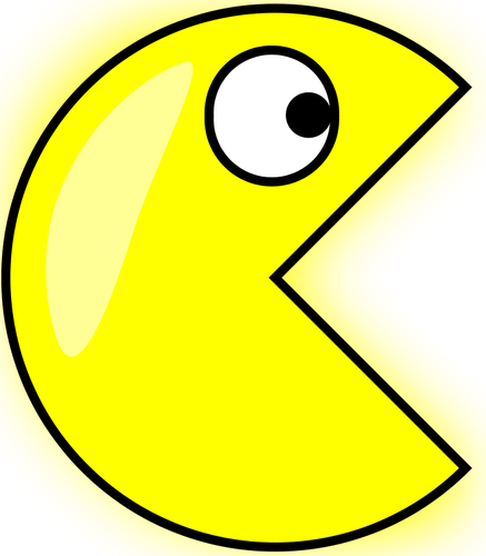 Pacman vector drawing