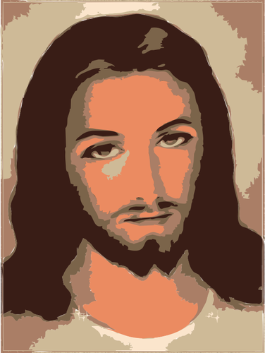 Jezus Chrystus obrazu pretensjonalny