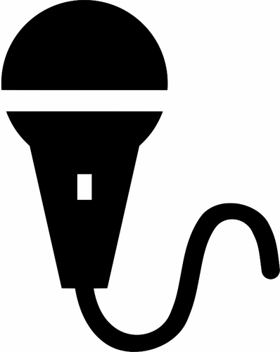 Microfoon pictogram