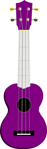 Фиолетовый укулеле