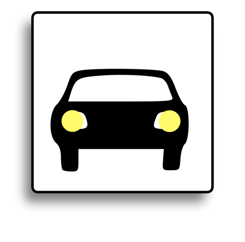 Car icon vector image