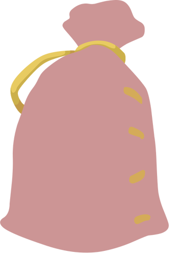 Roze zak