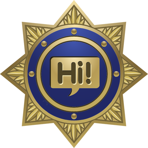 Badge sign