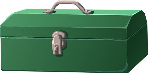 صندوق الأدوات الأخضر