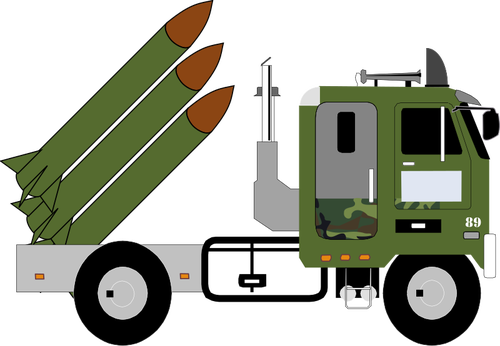 ミサイル搭載トラック