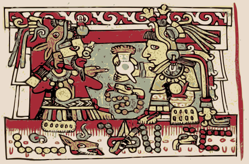 Mixtec mural