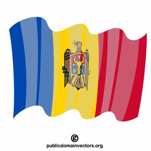 National flag of Moldova