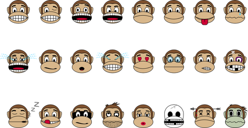 Monkey emoji image