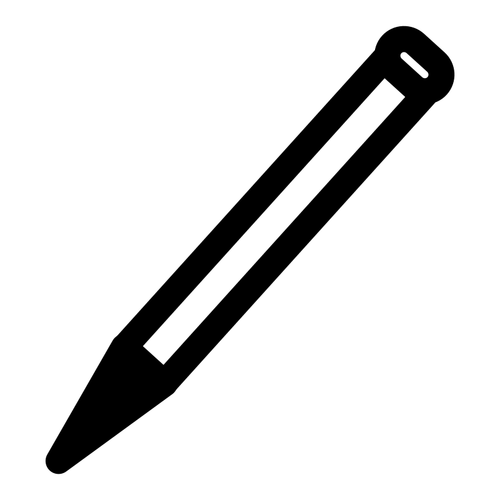 Icône représentant un crayon
