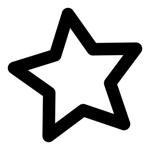 Black and white classic star