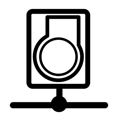 Web cam vector icon