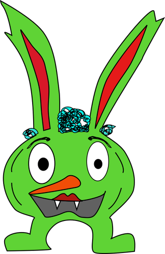 Image of friendly cartoon creature