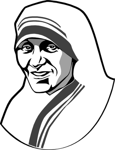 Download New Mother Teresa Black And White Photo | Decor & Design ...