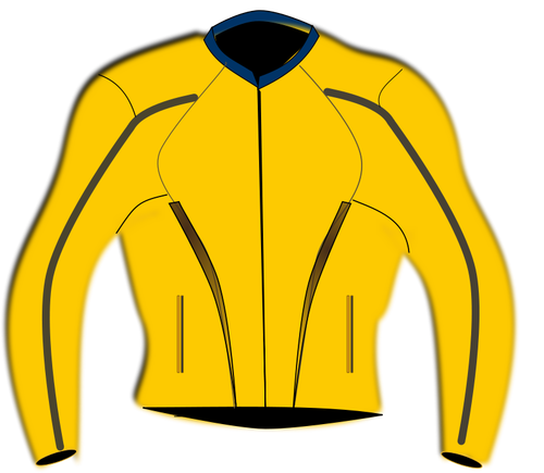 Motorsports jacket vector image