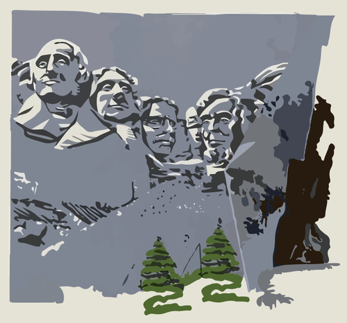 Mount Rushmore w USA