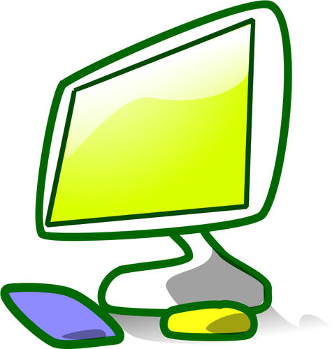 Vector clip art of my computer folder icon