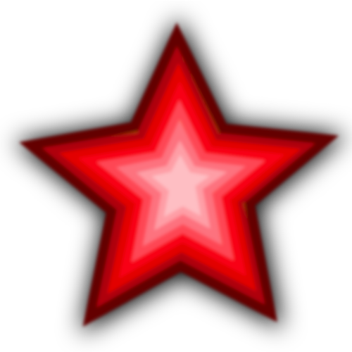 Simple red star