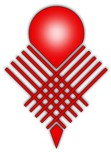 Image symbole rouge