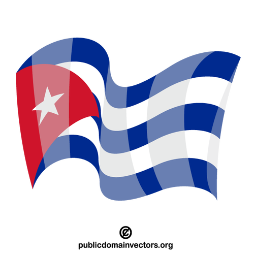 Nasjonalflagg Cuba