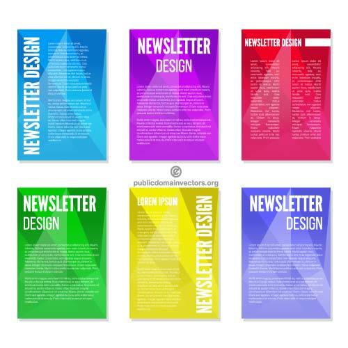 Newsletter template