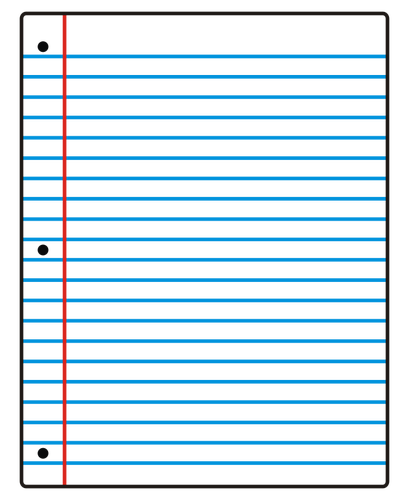 纸张松散叶矢量图像