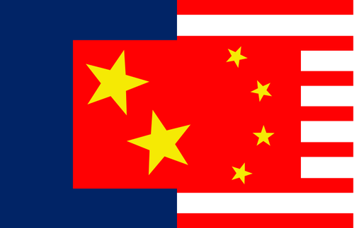 Альянс флаг-векторное изображение