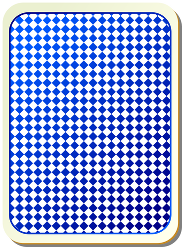 Grafika wektorowa siatki niebieski kart do gry