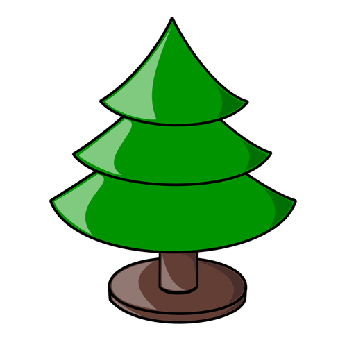 Vánoční stromeček vektorové grafiky