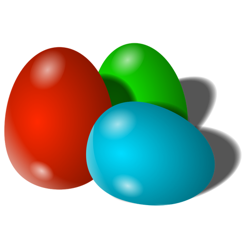 Velikonoční vejce vektorový obrázek