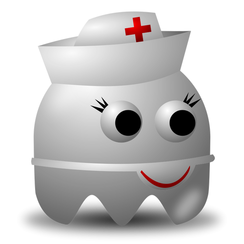 Cartoon image of a nurse