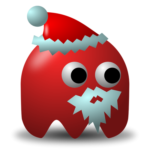 Juego malo: vector de Santa