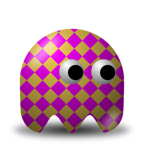 Game baddie squarey guy vector image