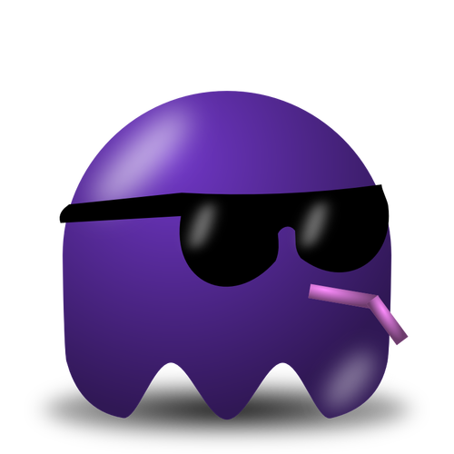 Spielsymbol Kerl in Sonnenbrillen-Vektor-Bild