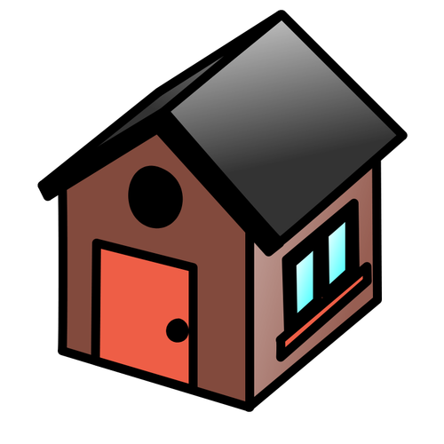 House icon vector drawing