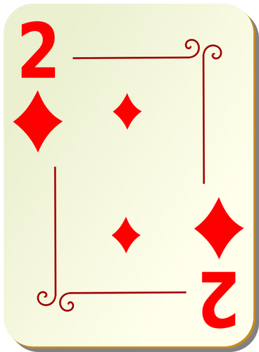 Deux des graphiques vectoriels de diamants