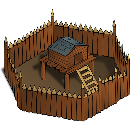 Fort vector imagine