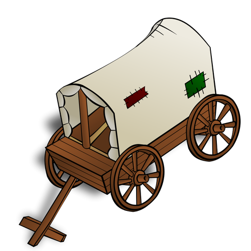 Caravan vector afbeelding