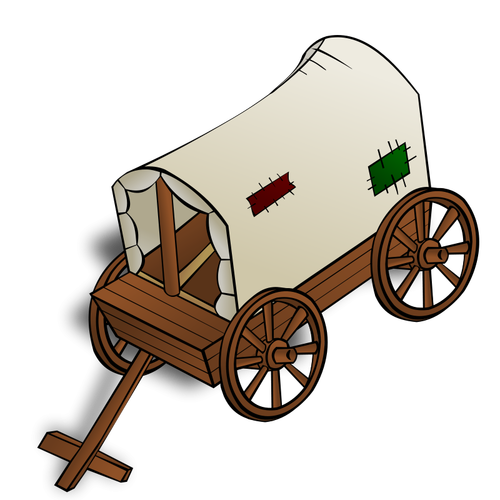 Husvagn vektorbild